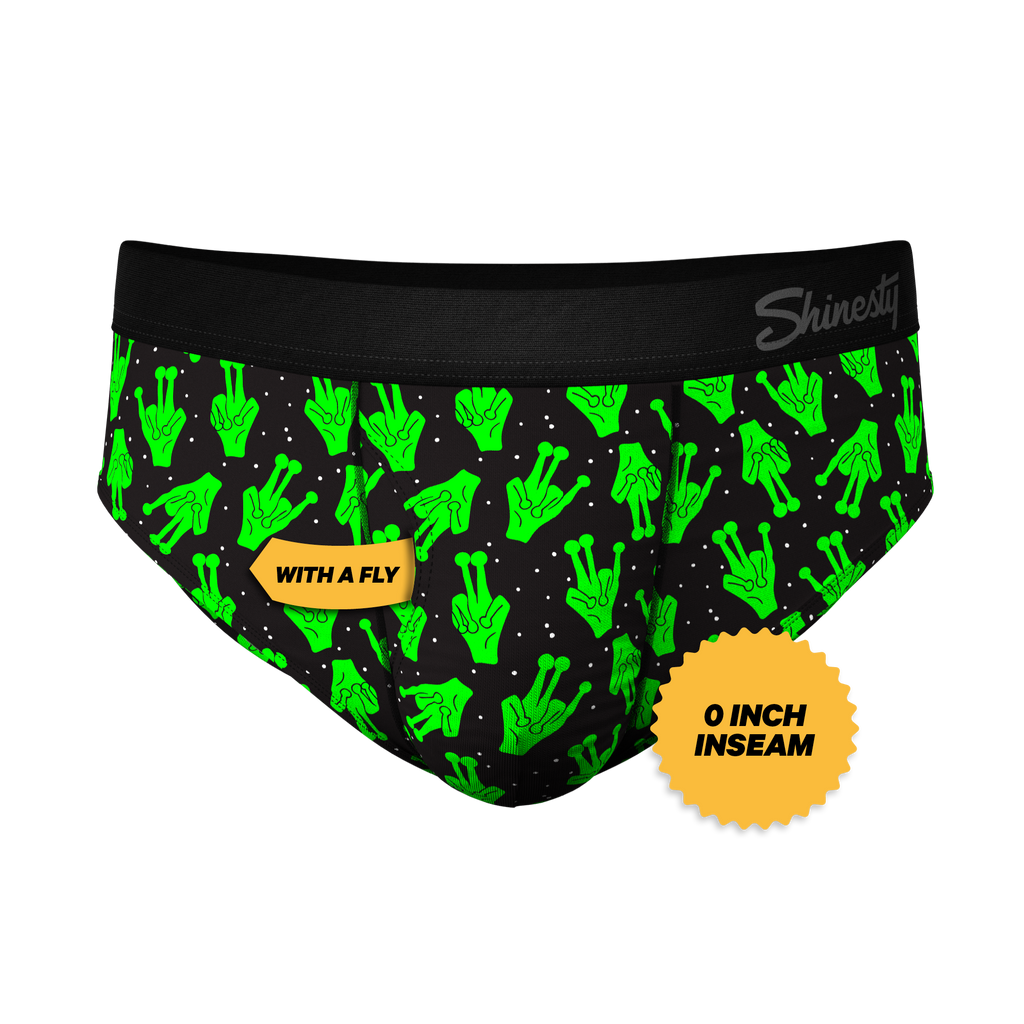 The Foreign Phalange | Alien Hands Ball Hammock® Pouch Underwear Briefs - Shinesty