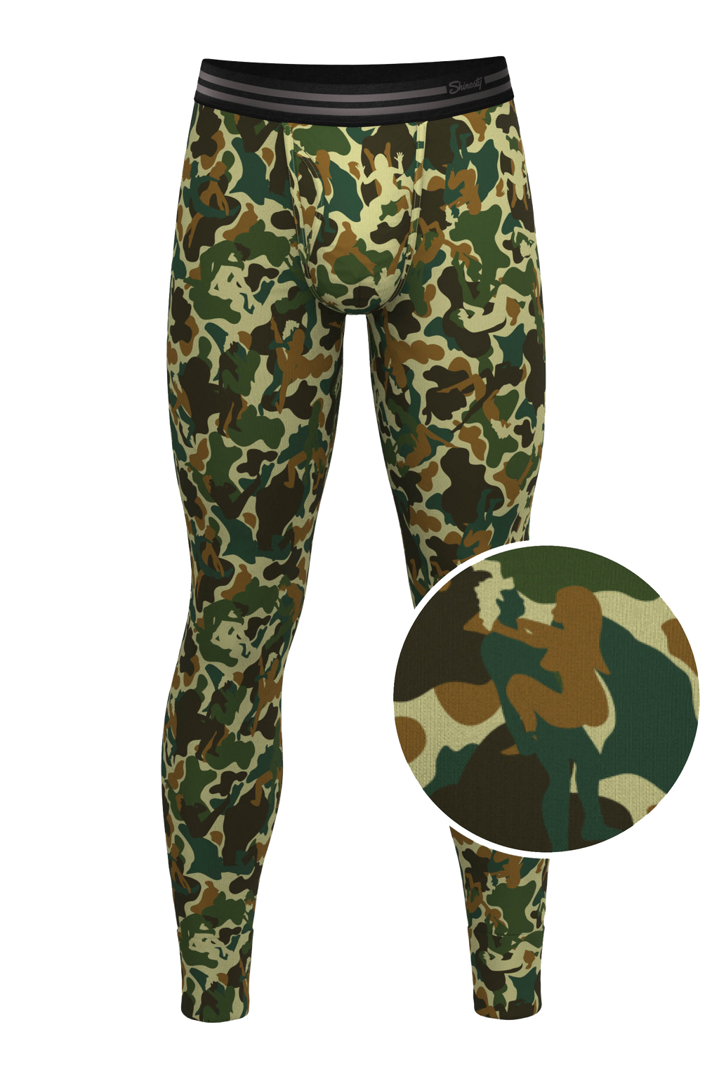 The Forni Camo | Camouflage Ball Hammock® Long Johns - Shinesty