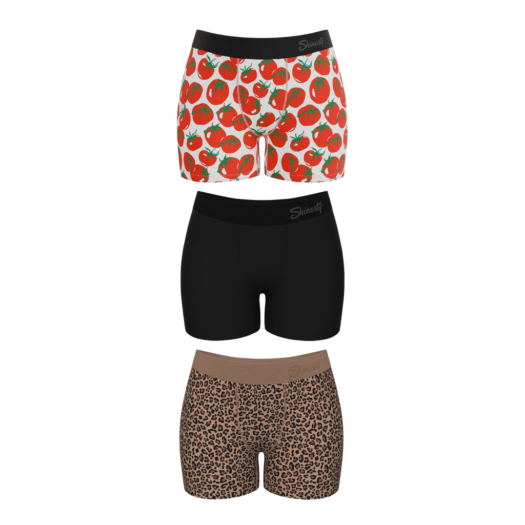 The For the Girls | Women’s Boxers 3 Pack - Shinesty