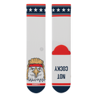 The Free Bird | USA Eagle Heel Hammock™ Crew Socks - Shinesty