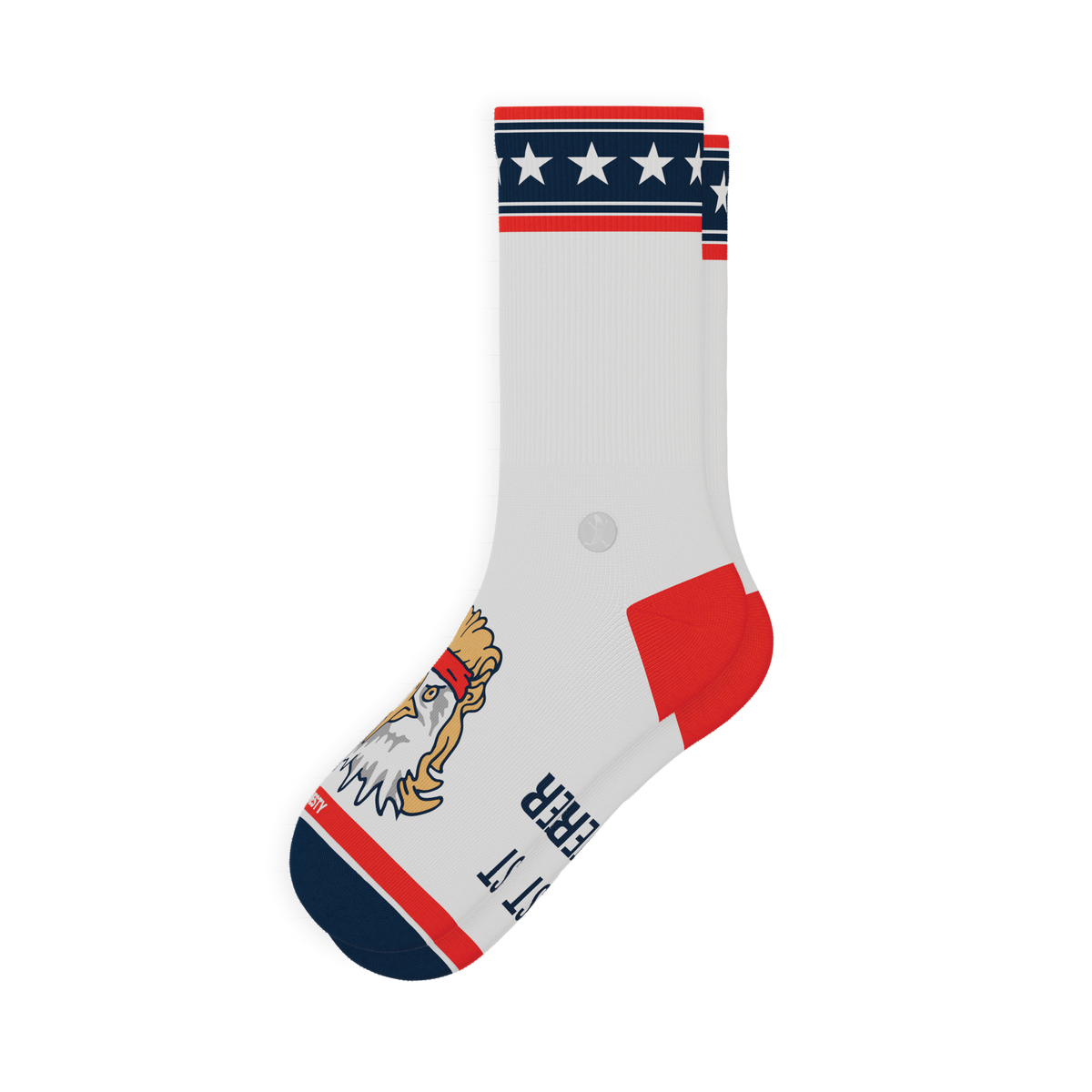 The Free Bird | USA Eagle Heel Hammock™ Crew Socks - Shinesty