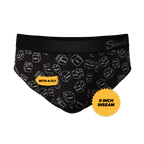 The Free For All | Glow in the Dark Dice Ball Hammock® Pouch Underwear Briefs - Shinesty