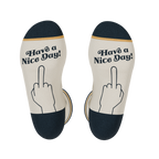 The Friendly Fire | Middle Finger Heel Hammock™ Crew Socks - Shinesty