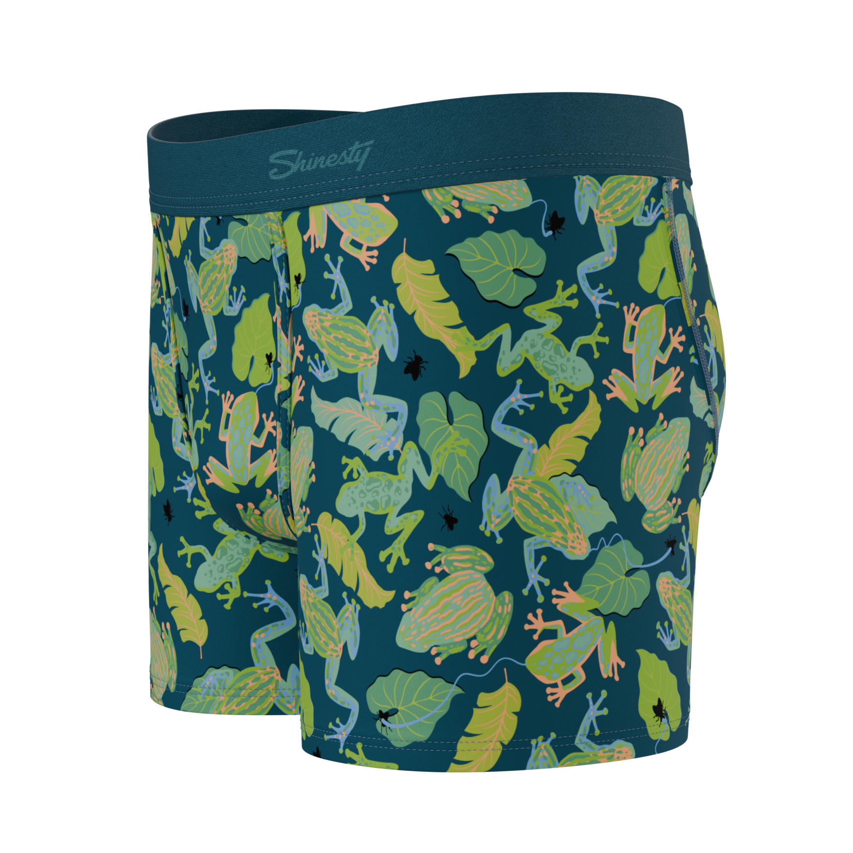 The Frog House | Tropical Frogs Youth Boxer Briefs - Shinesty