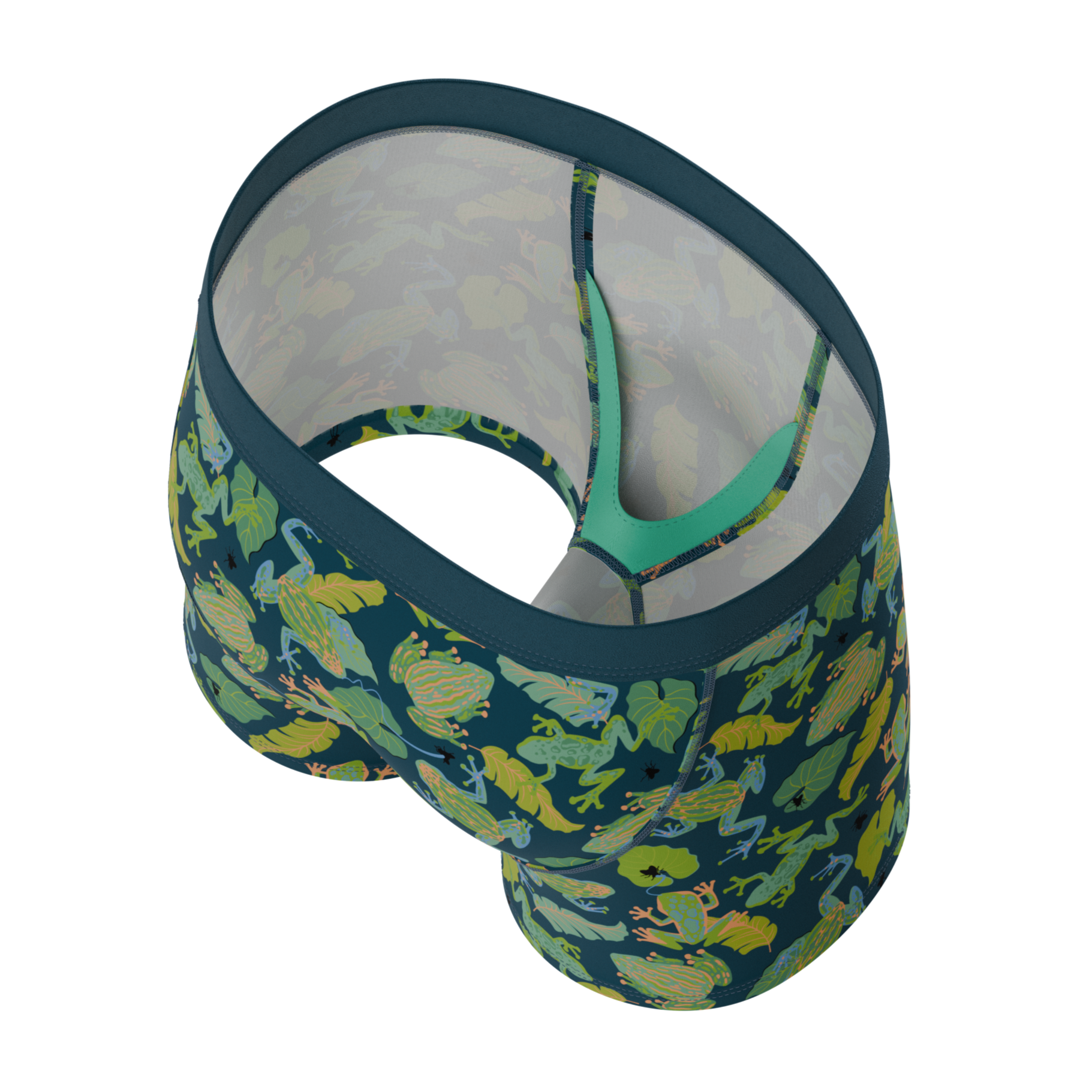 The Frog House | Tropical Frogs Youth Boxer Briefs - Shinesty