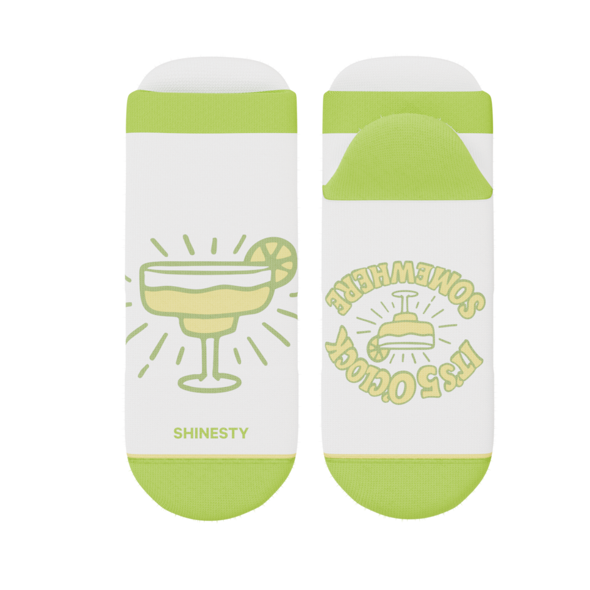 The Frozen Concoction | Shinesty x Margaritaville® Heel Hammock™ Ankle Socks - Shinesty