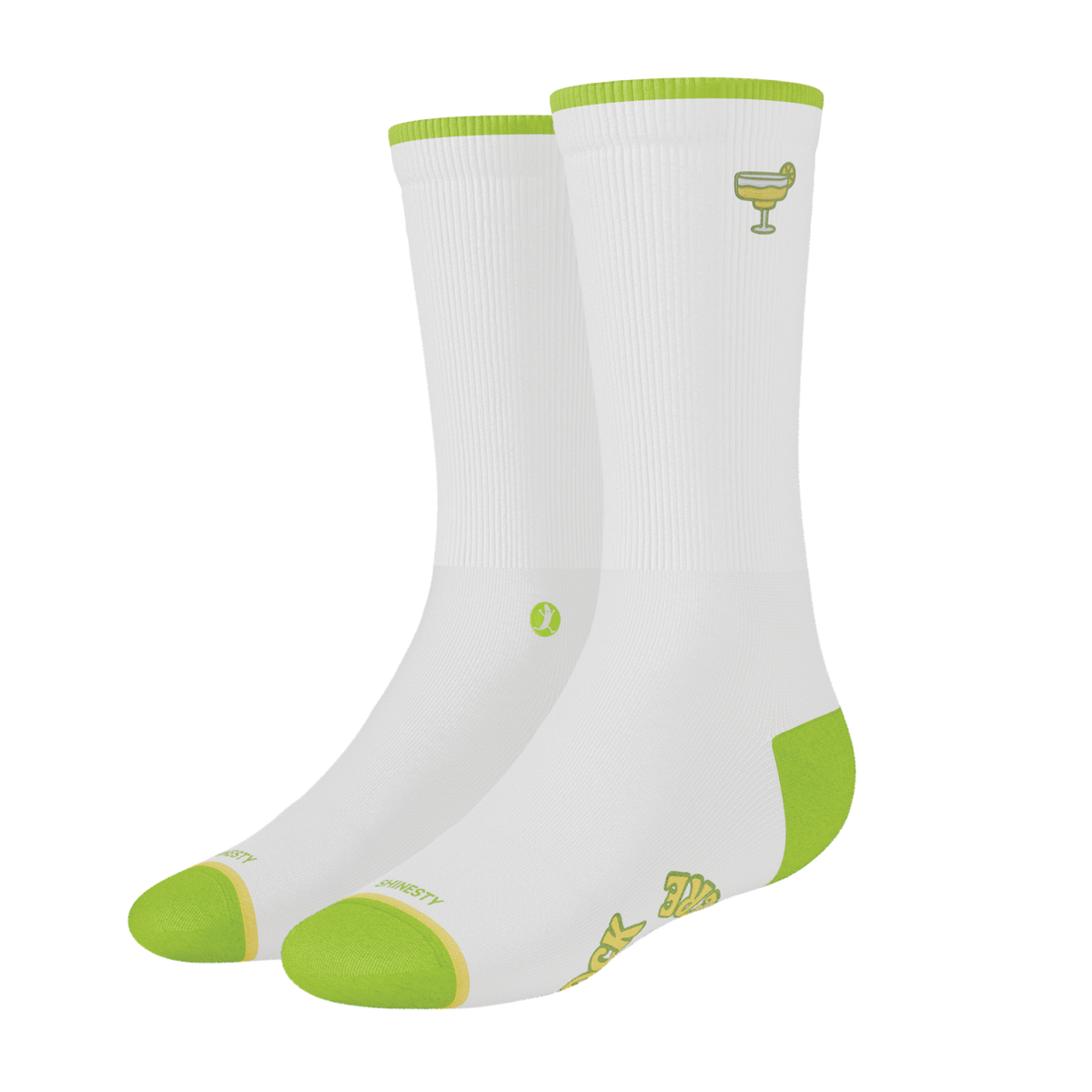 The Frozen Concoction | Shinesty x Margaritaville® Heel Hammock™ Crew Socks - Shinesty
