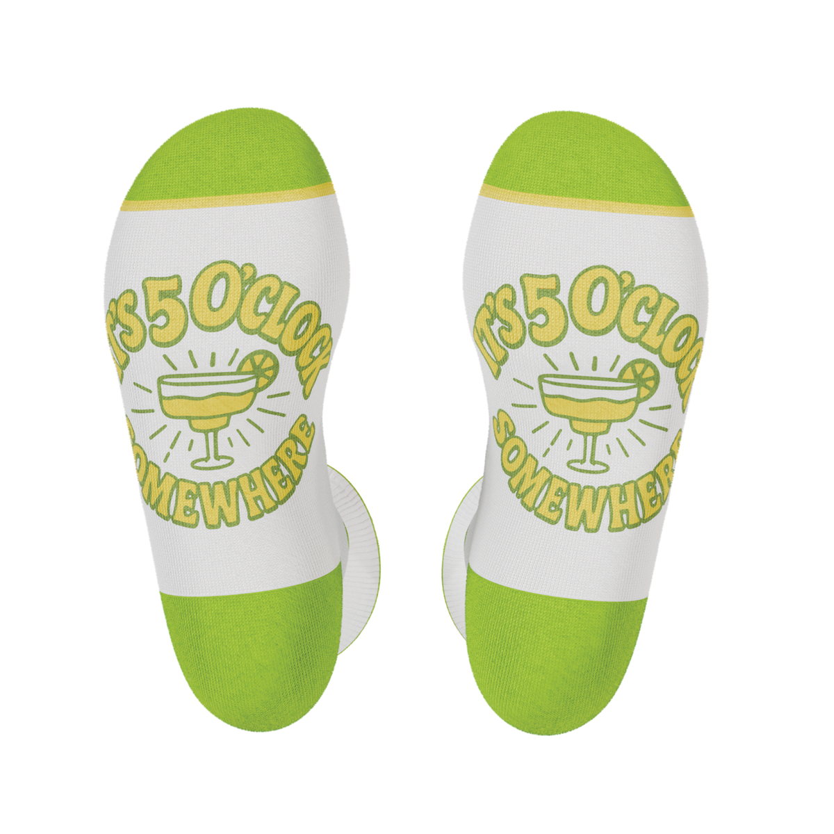 The Frozen Concoction | Shinesty x Margaritaville® Heel Hammock™ Crew Socks - Shinesty