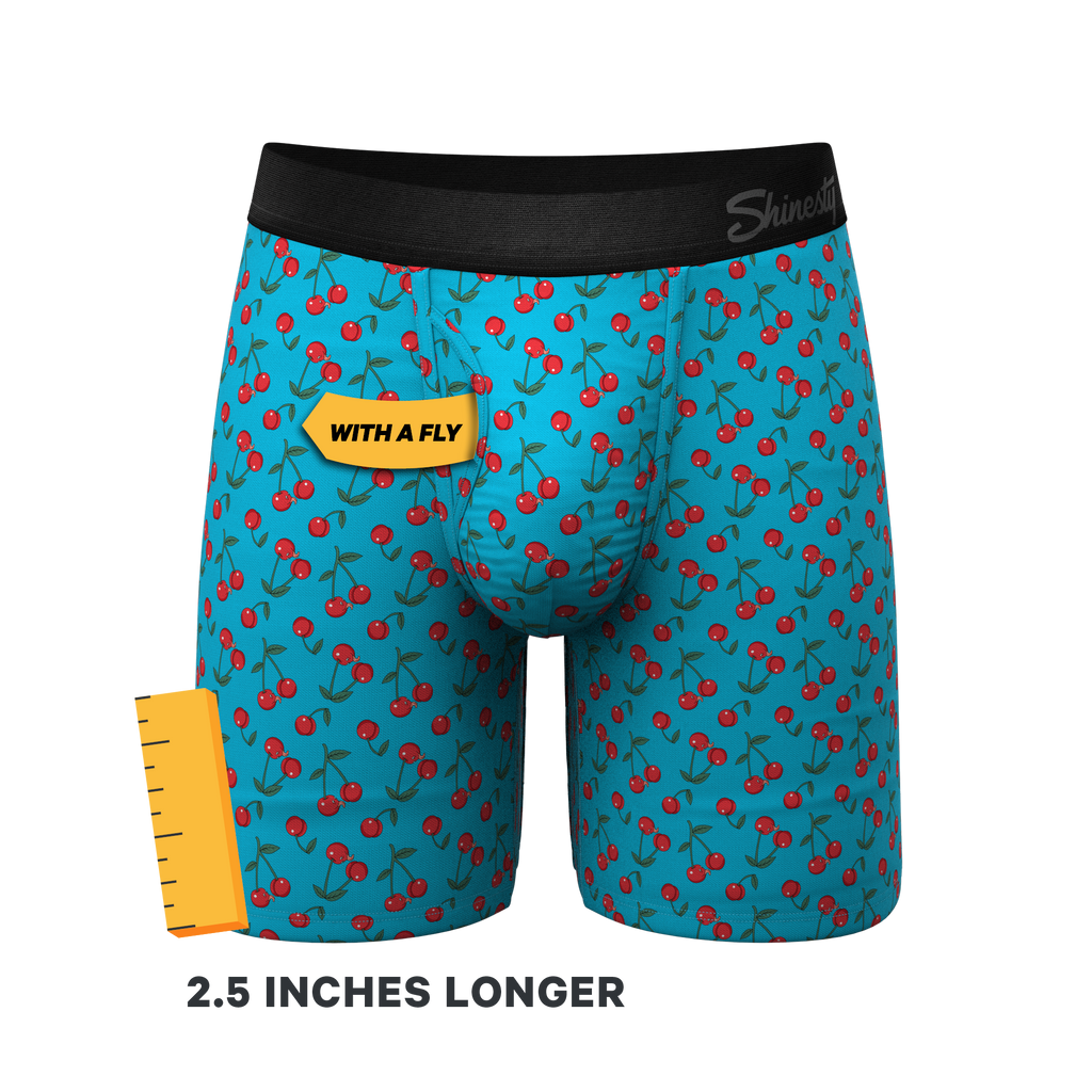 The Fruit Salad | Cherry Ball Hammock® Boxer - Long Leg - Shinesty