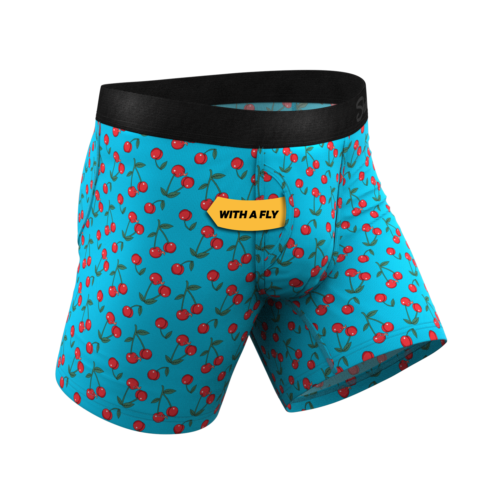 The Fruit Salad | Cherry Ball Hammock® Pouch Underwear With Fly - Shinesty