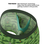 The Full Bush Bush Club | Naughty Landscaping Ball Hammock® Pouch Underwear With Fly - Shinesty