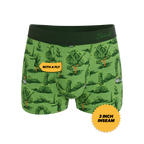 The Full Bush Bush Club | Naughty Landscaping Ball Hammock® Pouch Trunks Underwear - Shinesty