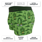 The Full Bush Bush Club | Naughty Landscaping Ball Hammock® Pouch Trunks Underwear - Shinesty