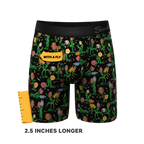 The Garden Of Breedin | Flower Print Ball Hammock® Boxer - Long Leg - Shinesty