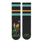 The Garden of Breedin | Naughty Floral Heel Hammock™ Crew Socks - Shinesty