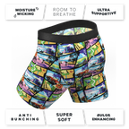 The Gas Pedal | Pop Art Ball Hammock® Boxer - Long Leg - Shinesty