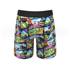 The Gas Pedal | Pop Art Ball Hammock® Boxer - Long Leg - Shinesty