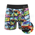 The Gas Pedal | Pop Art Ball Hammock® Pouch Underwear - Shinesty