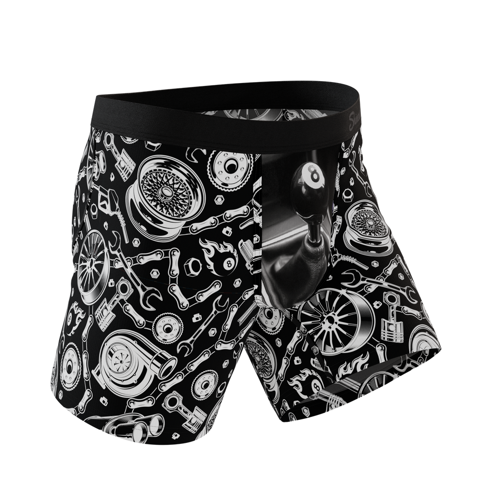The Gear Head | Stick Shift Ball Hammock® Pouch Underwear - Shinesty