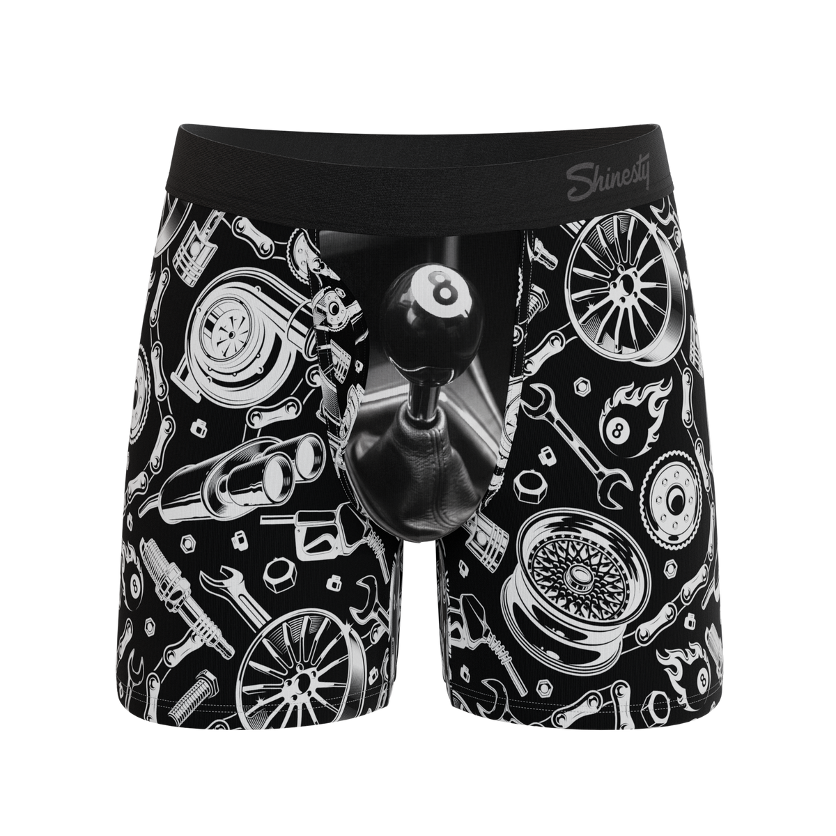The Gear Head | Stick Shift Ball Hammock® Magnum Big Pouch Underwear - Shinesty