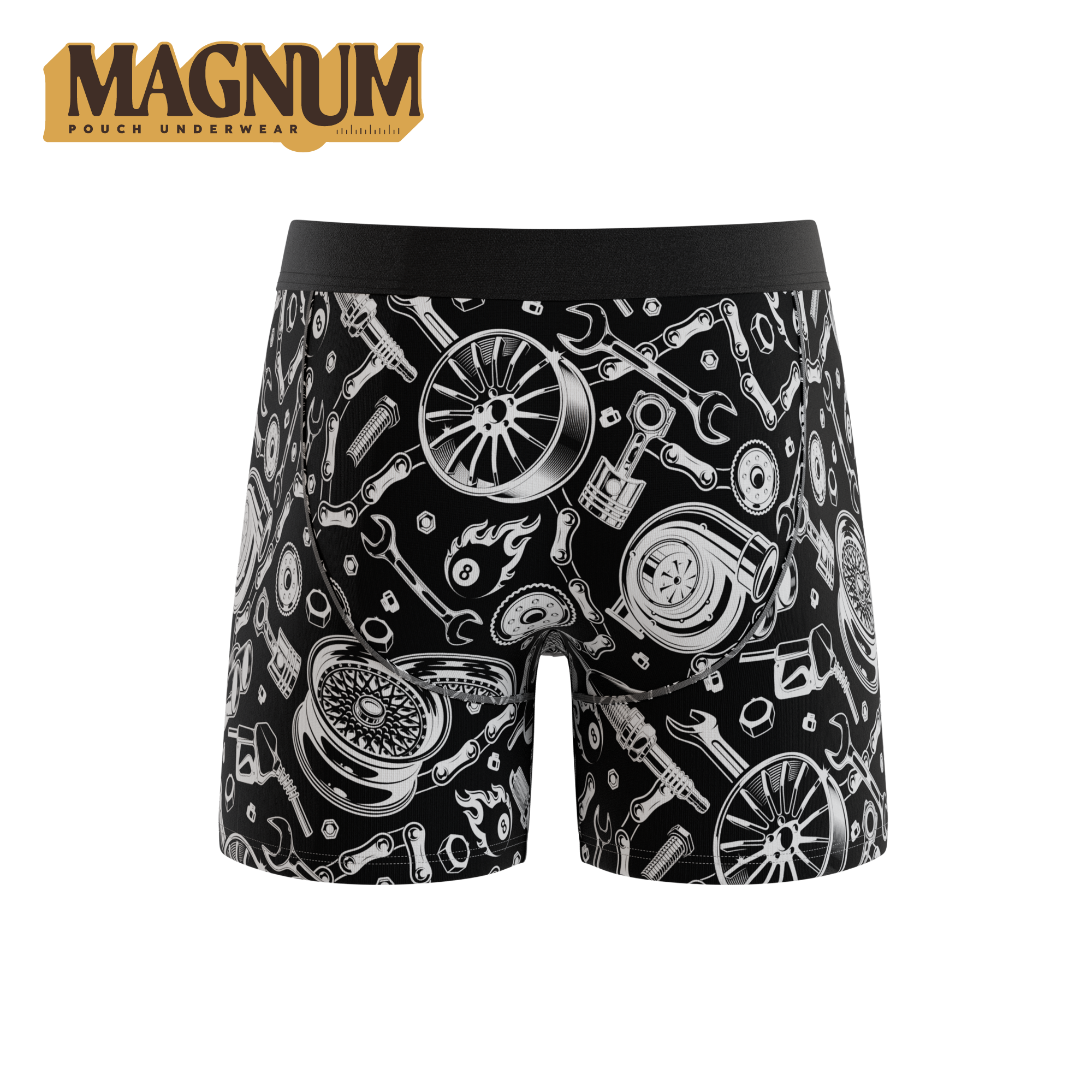 The Gear Head | Stick Shift Ball Hammock® Magnum Big Pouch Underwear - Shinesty