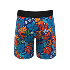 The Get Lei'd | Naughty Tropical Ball Hammock® Boxer - Long Leg - Shinesty
