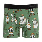 The Ghost Town | Western Ghost Youth Boxer Briefs - Shinesty