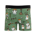 The Ghost Town | Western Ghost Youth Boxer Briefs - Shinesty