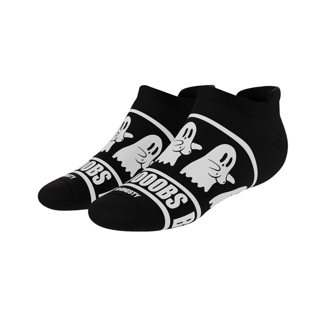 The Ghoul Next Door | Busty Ghost Heel Hammock™ Ankle Socks - Shinesty