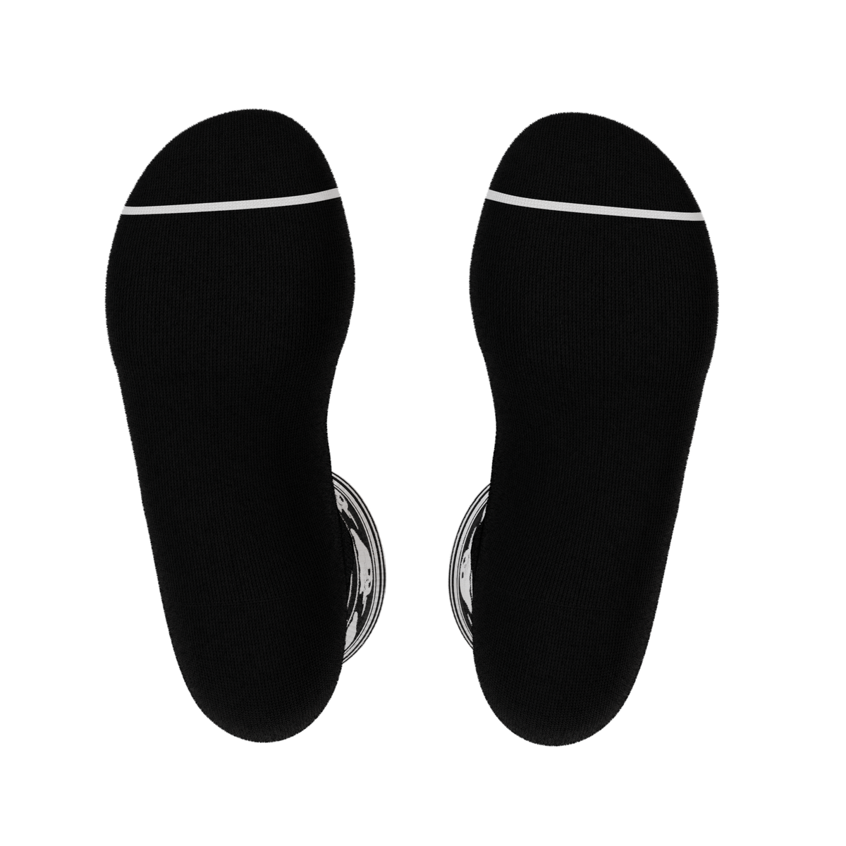 The Ghoul Next Door | Busty Ghost Heel Hammock™ Crew Socks - Shinesty