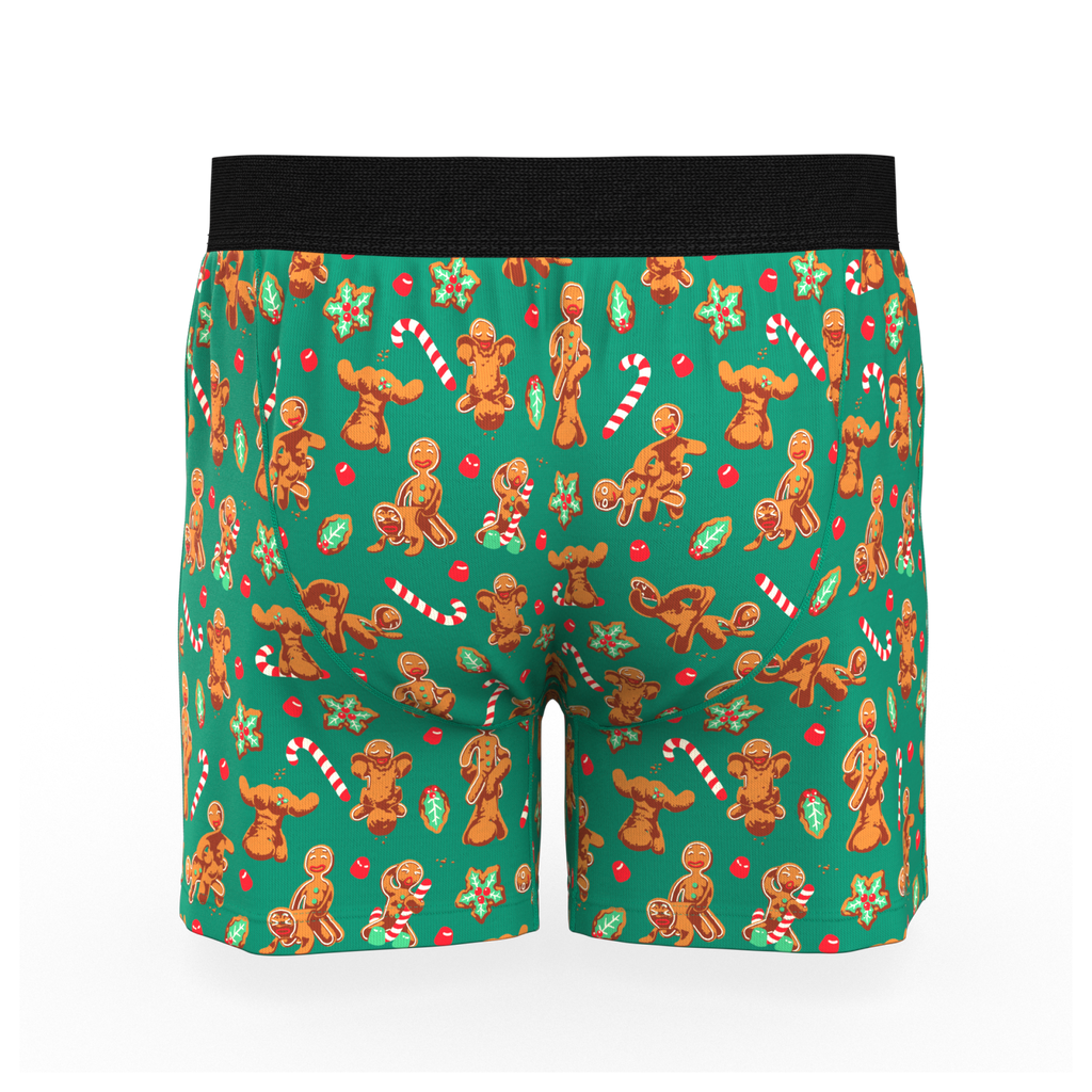 The Ginger Rail | Gingerbread Boxers - Shinesty