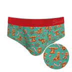The Ginger Rail | Gingerbread Ball Hammock® Pouch Underwear Briefs - Shinesty