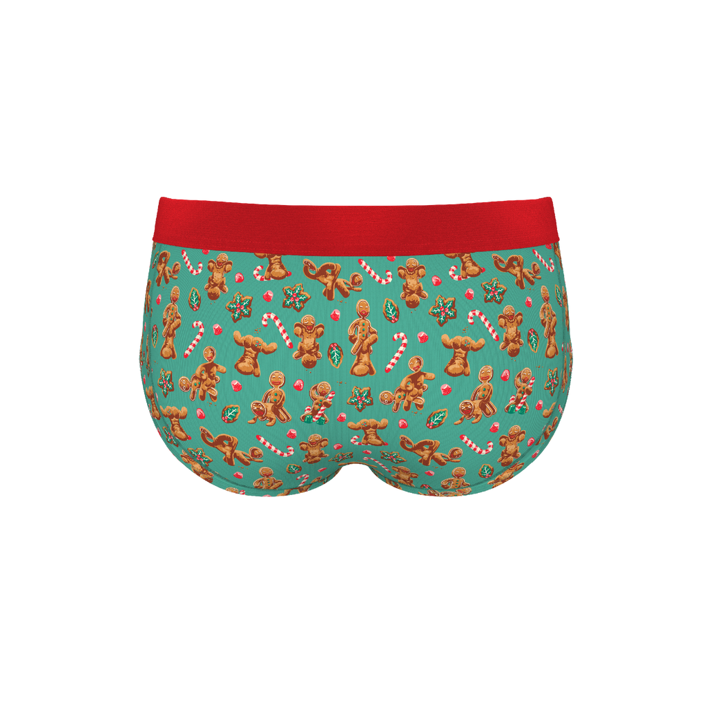 The Ginger Rail | Gingerbread Ball Hammock® Pouch Underwear Briefs - Shinesty