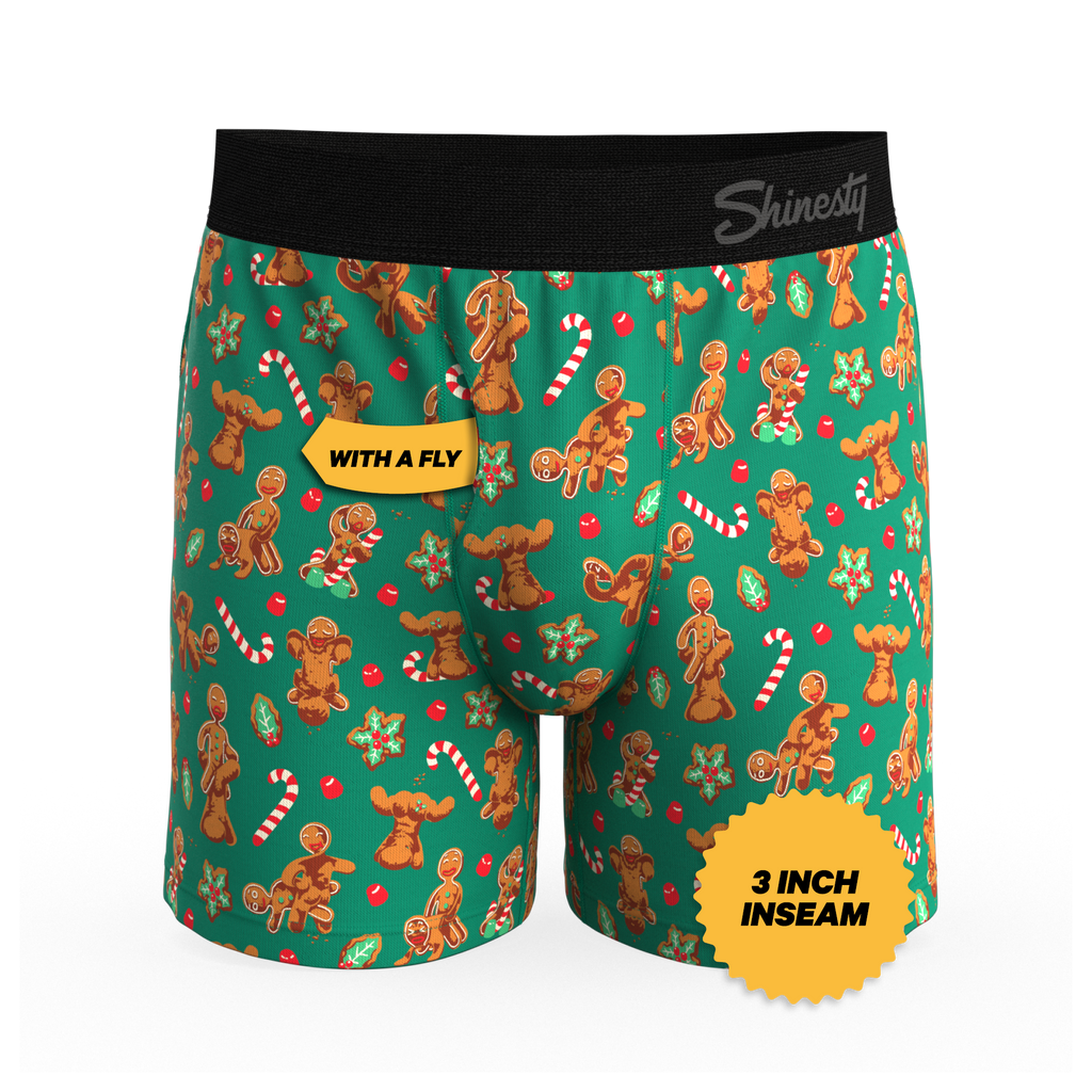 The Ginger Rail | Gingerbread Boxers - Shinesty