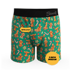 The Ginger Rail | Gingerbread Boxers - Shinesty
