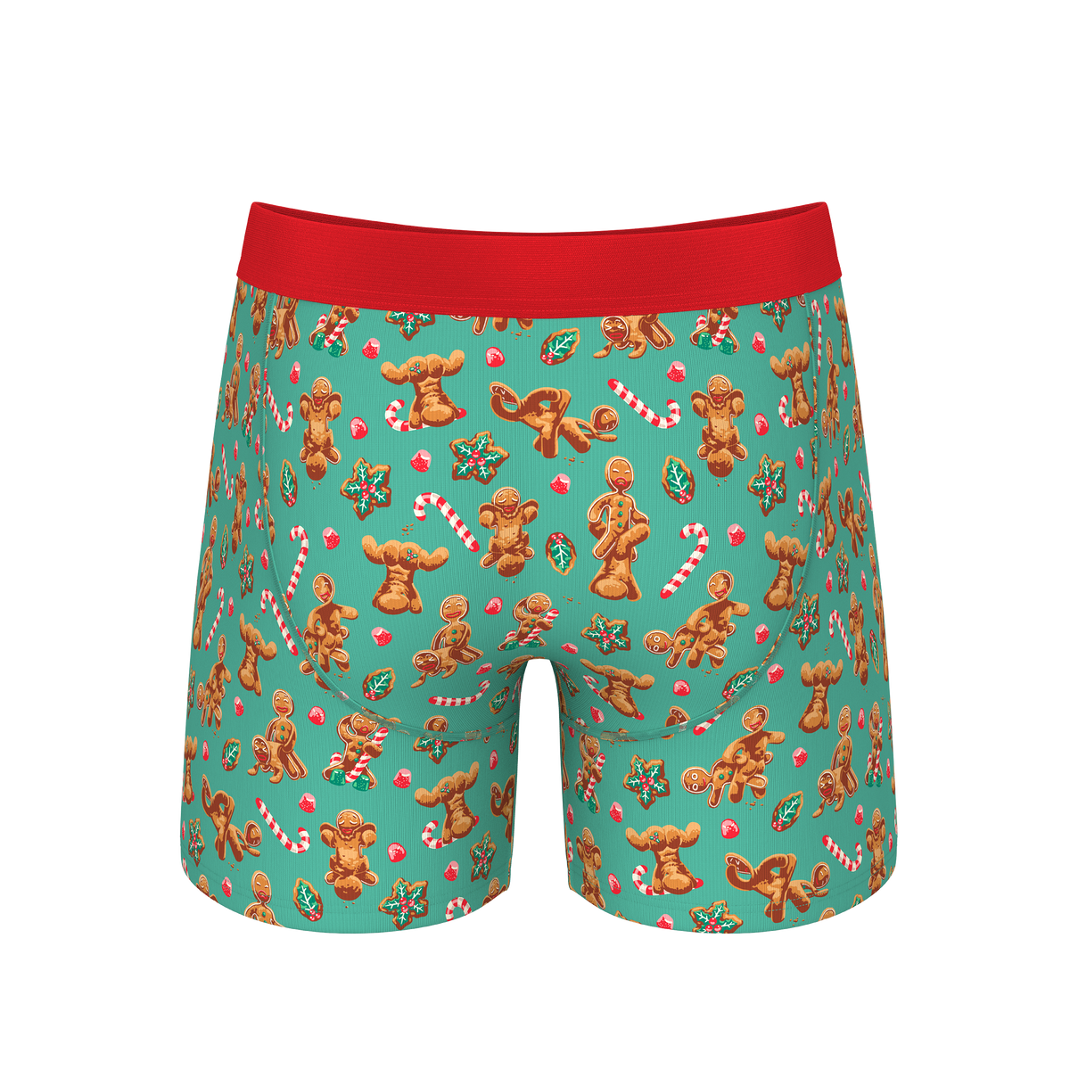 The Ginger Rail | Gingerbread Ball Hammock® Pouch Underwear - Shinesty