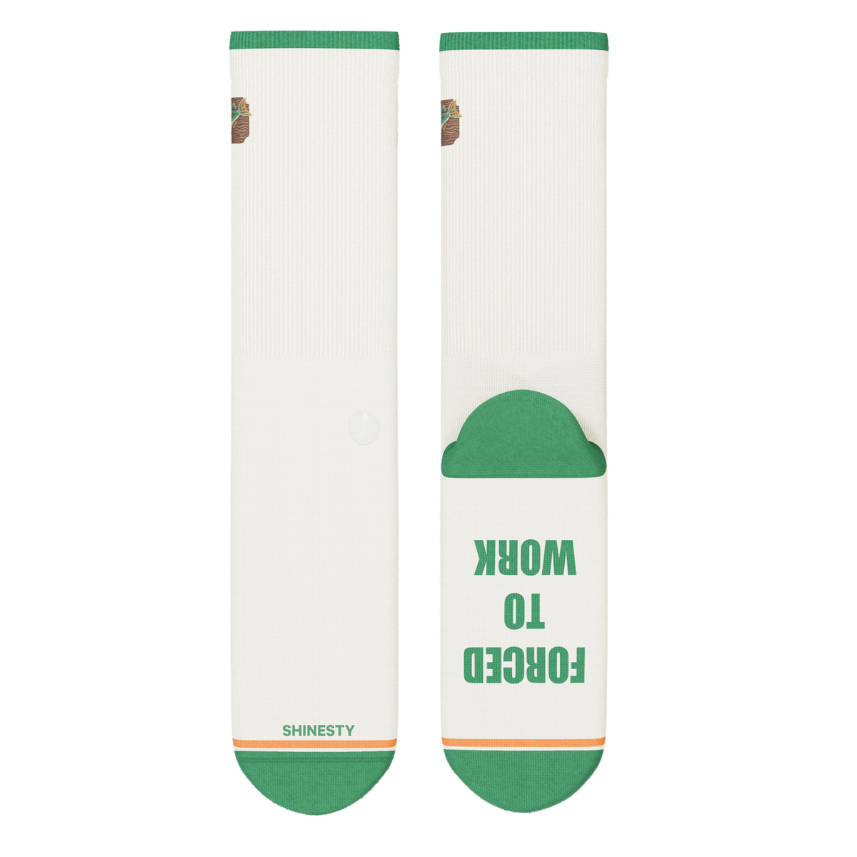 The Gone Fishing | Fishing Heel Hammock™ Crew Socks - Shinesty