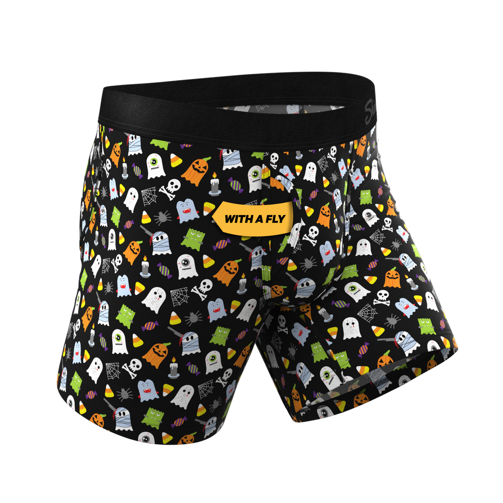 The Good Ghouls | Halloween Themed Ball Hammock® Pouch Underwear with Fly - Shinesty