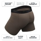The Grey's Growl | Wolf Ball Hammock® Pouch Underwear With Fly - Shinesty
