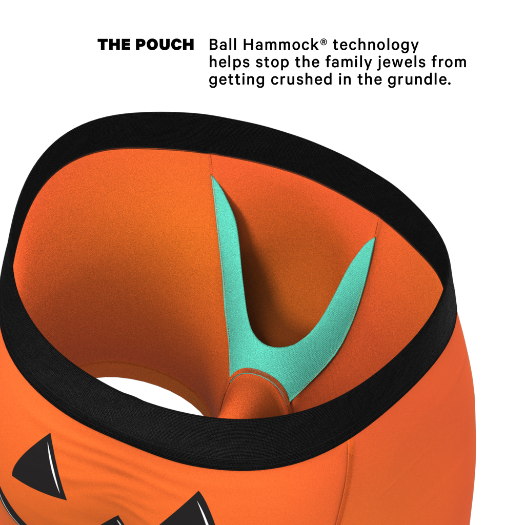 The Good Gourd | Jack O Lantern Ball Hammock® Pouch Underwear - Shinesty