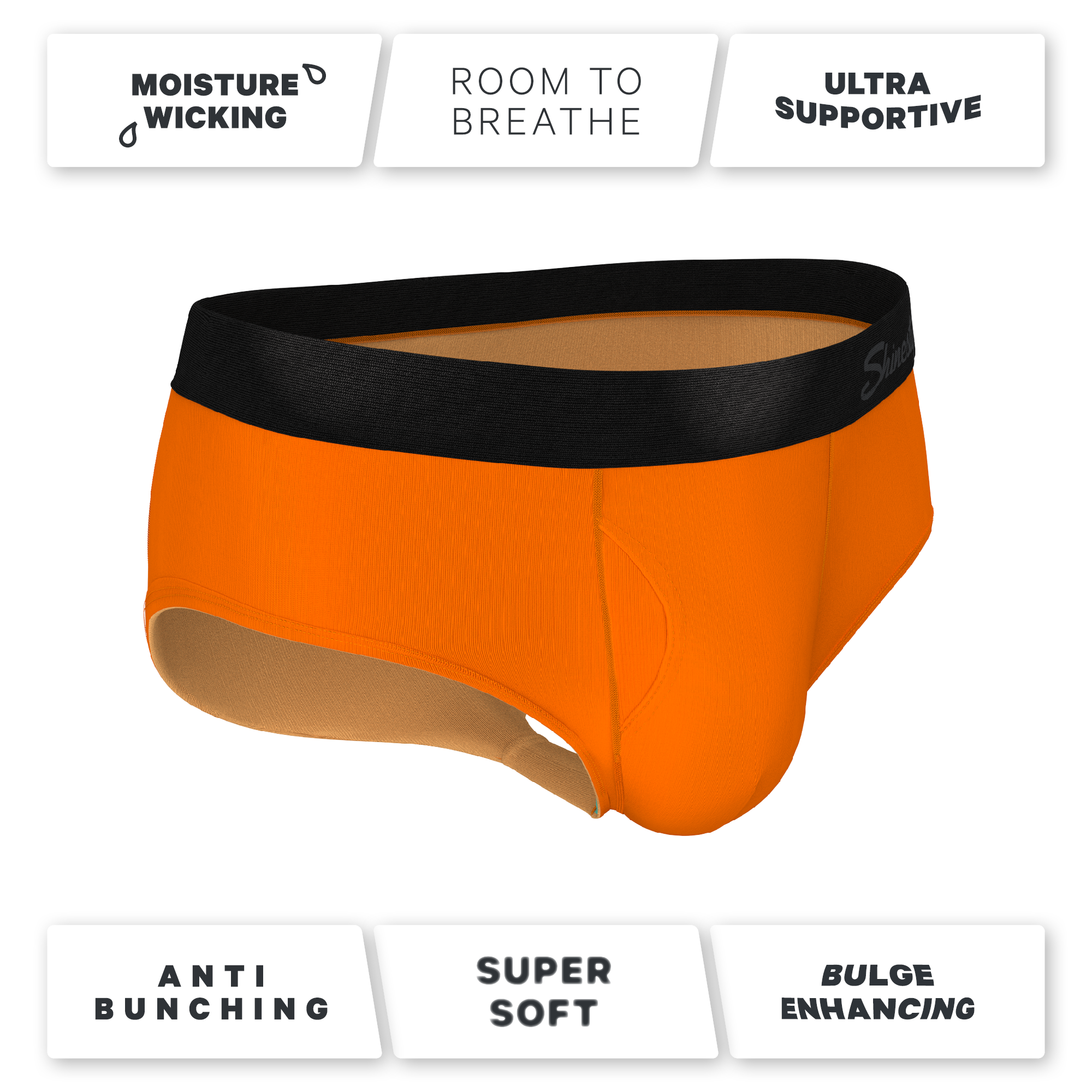 The Good Gourd | Jack O Lantern Ball Hammock® Pouch Underwear Briefs - Shinesty