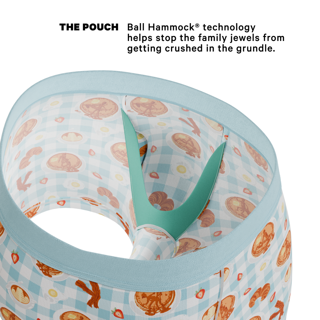 The Good Moaning | Naughty Breakfast Ball Hammock® Pouch Trunks Underwear - Shinesty