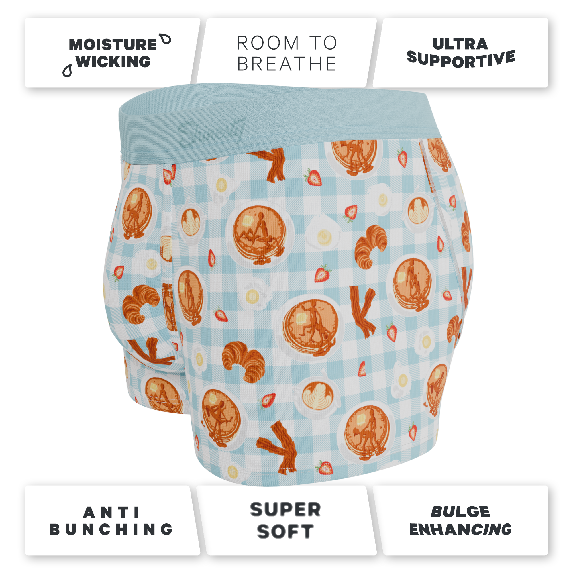 The Good Moaning | Naughty Breakfast Ball Hammock® Pouch Trunks Underwear - Shinesty