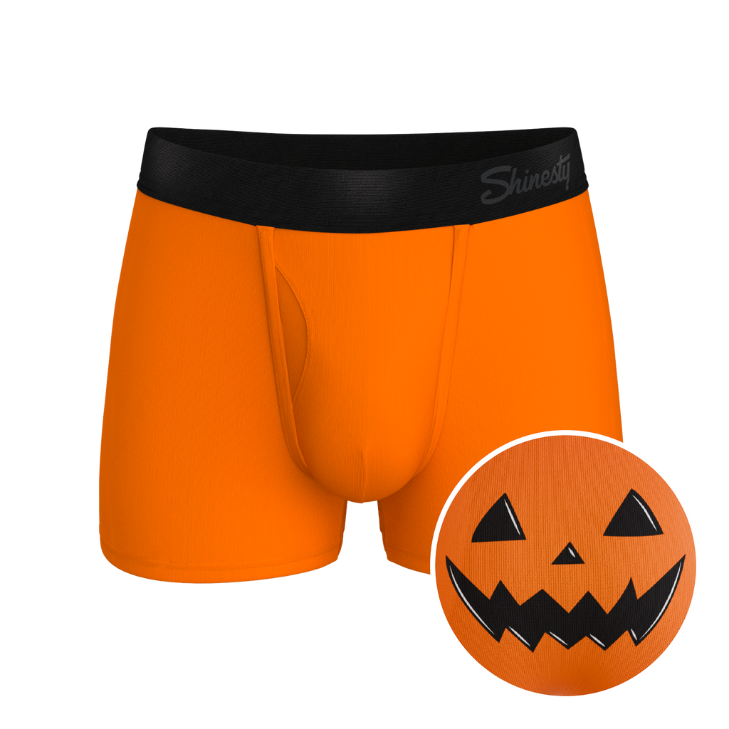 The Good Gourd | Jack O Lantern Ball Hammock® Pouch Trunks Underwear - Shinesty