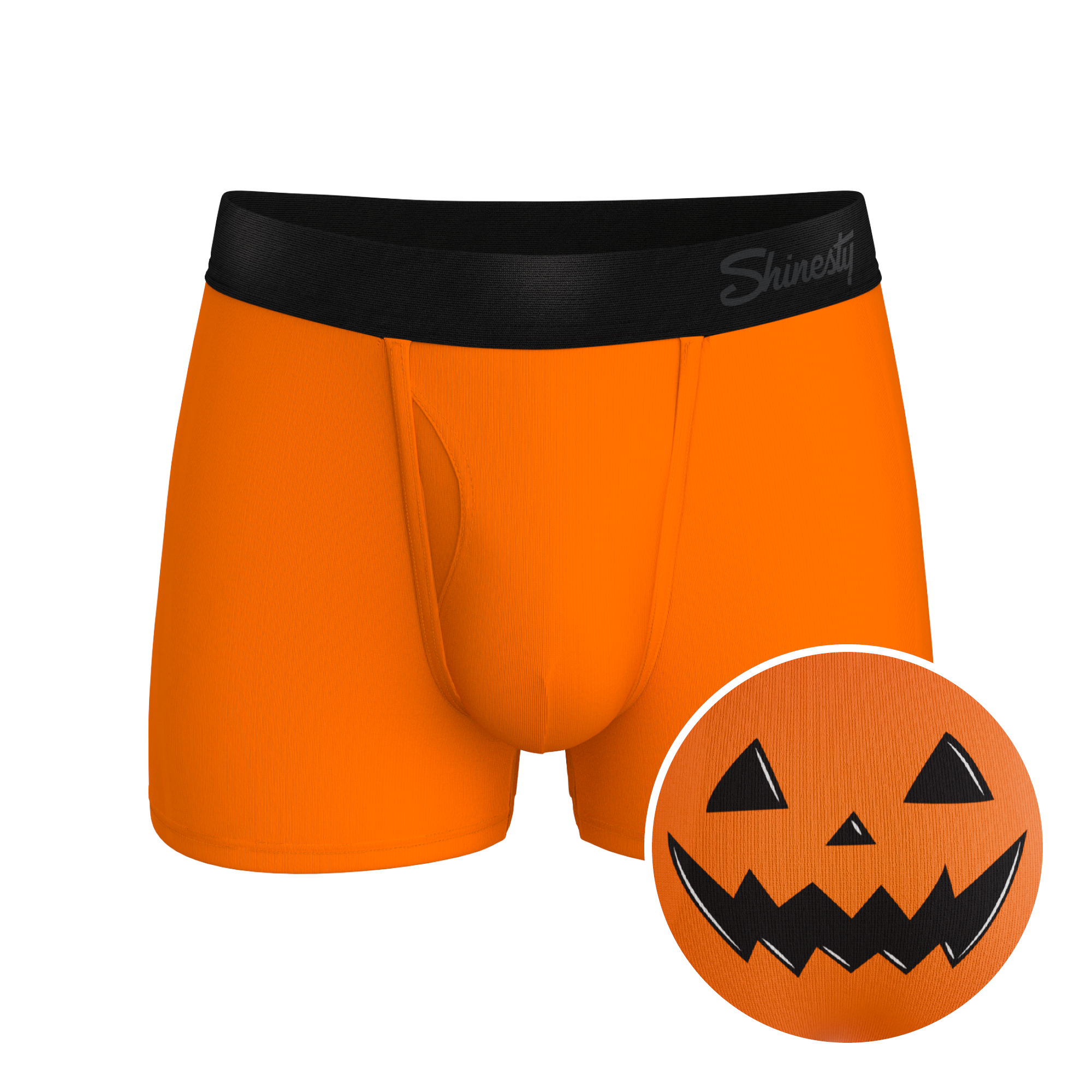 The Good Gourd | Jack O Lantern Ball Hammock® Pouch Trunks Underwear - Shinesty