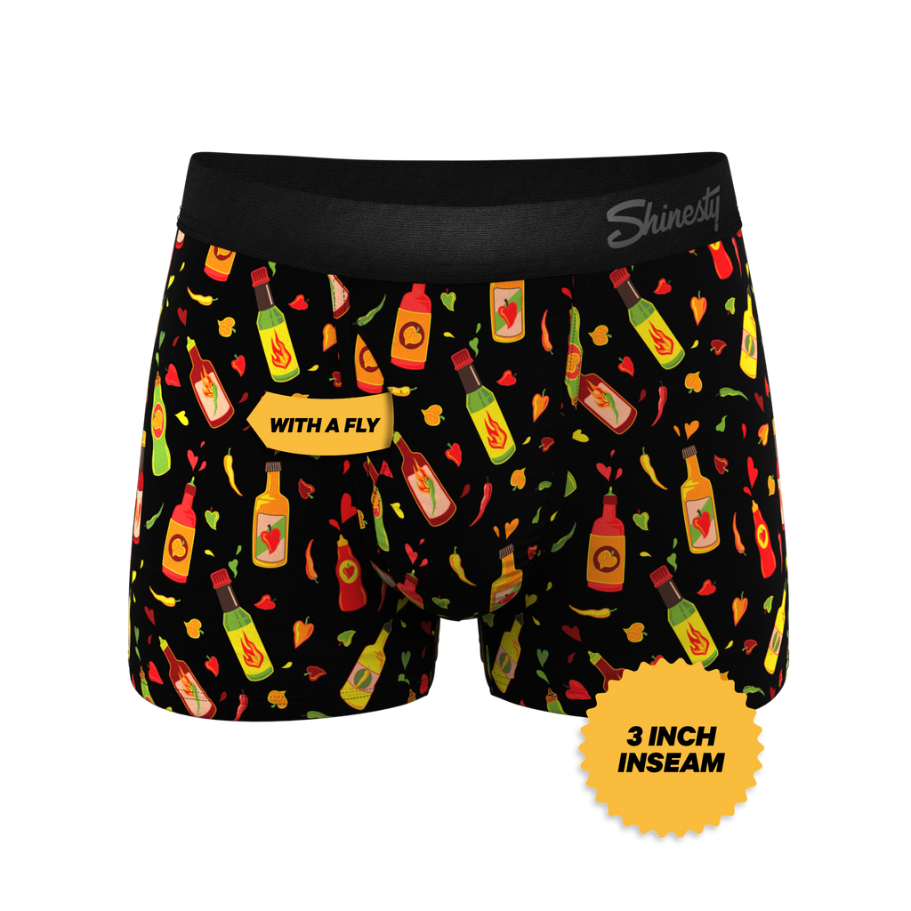 The Gotcha Sriracha | Hot Sauce Ball Hammock® Pouch Trunks Underwear - Shinesty