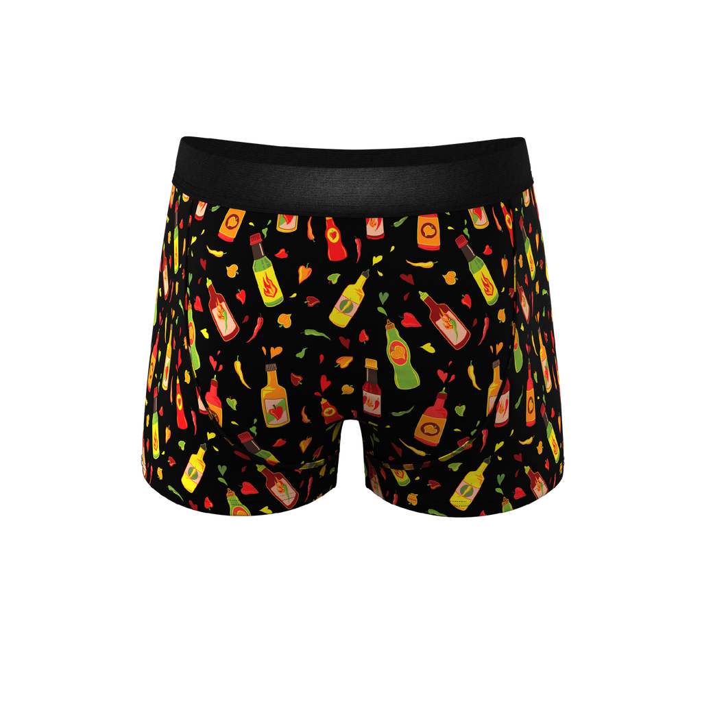 The Gotcha Sriracha | Hot Sauce Ball Hammock® Pouch Trunks Underwear - Shinesty