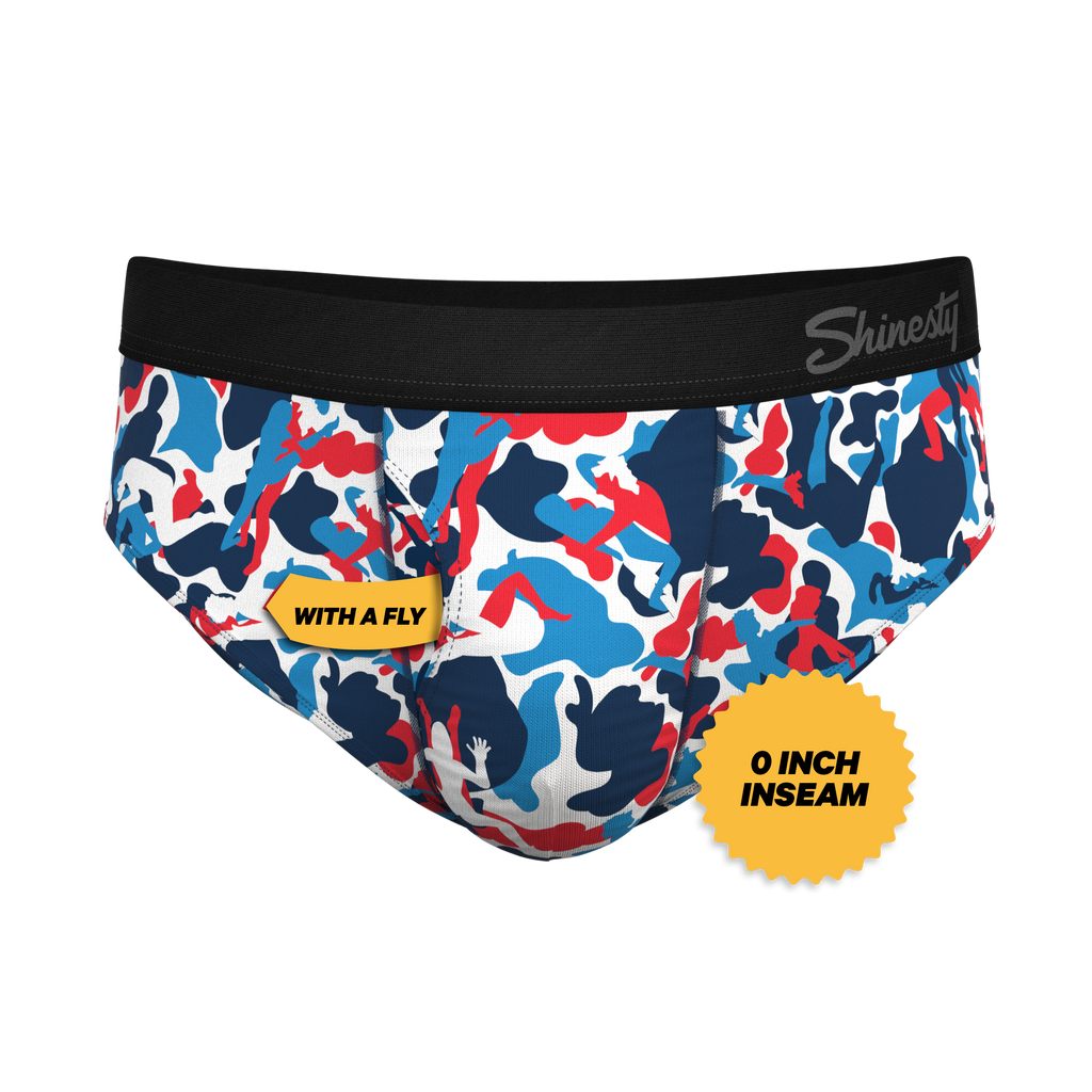 The Grand Finale | USA Camouflage Ball Hammock® Pouch Underwear Briefs - Shinesty