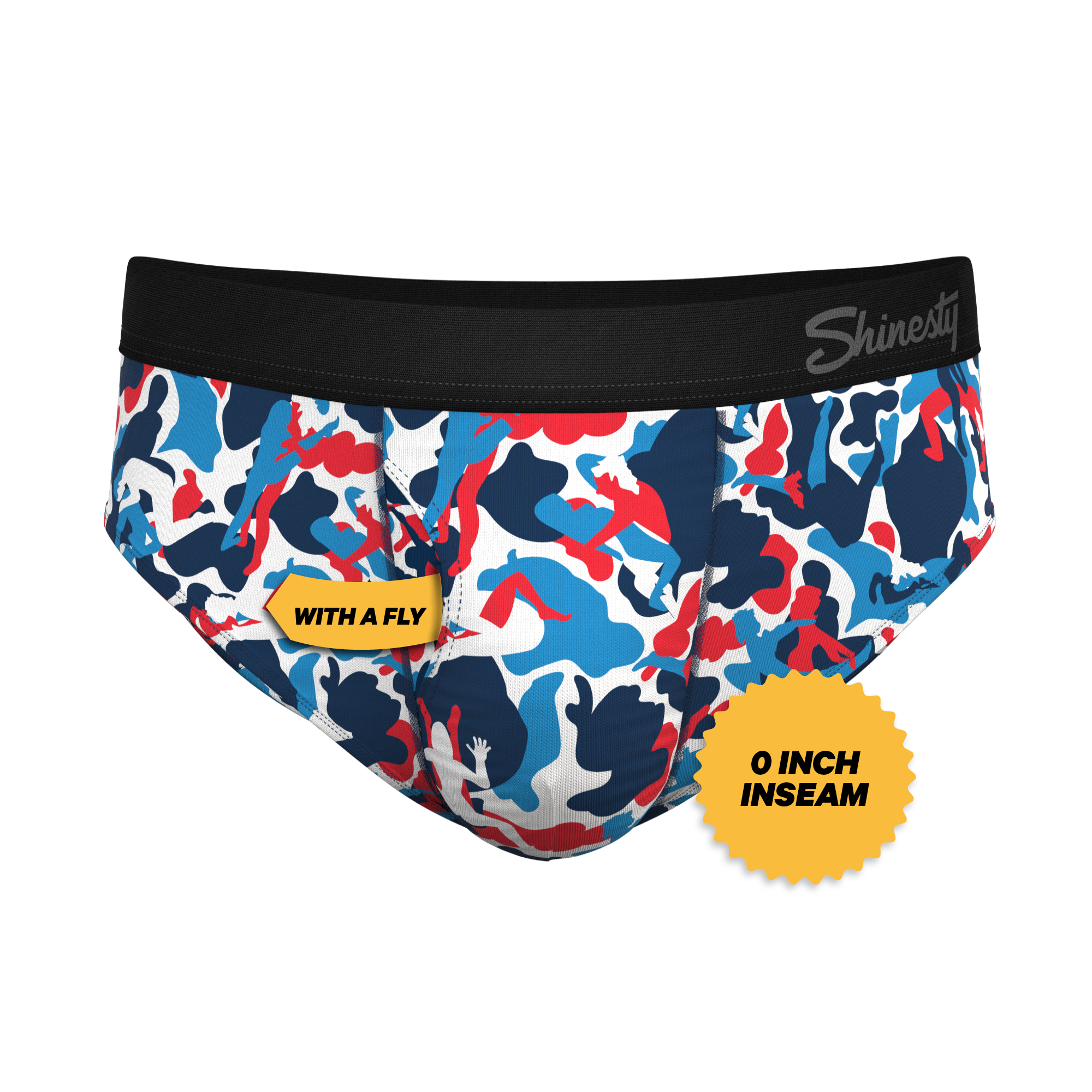 The Grand Finale | USA Camouflage Ball Hammock® Pouch Underwear Briefs - Shinesty