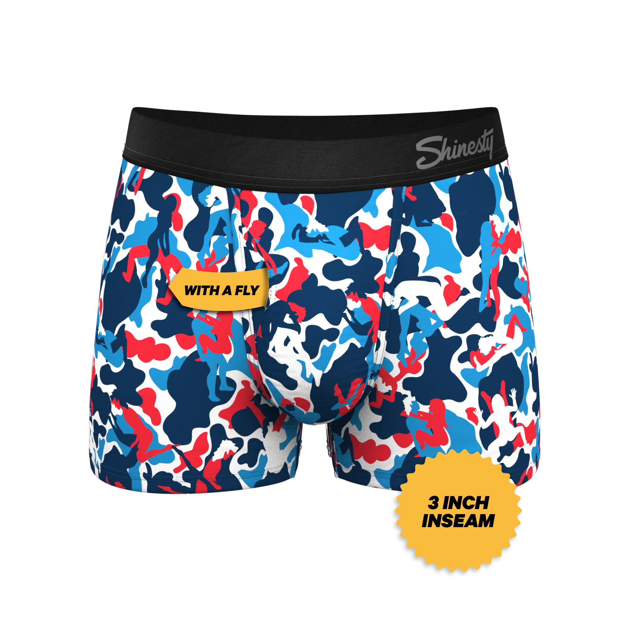 The Grand Finale | USA Camouflage Ball Hammock® Pouch Trunk Underwear - Shinesty